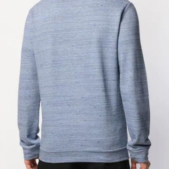 A.P.C. VARIEGATED STRIPE SWEATSHIRT. - Picture 2 of 7